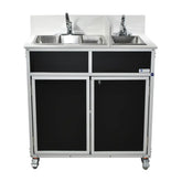 Monsam NSF Certified Portable 4-Basin Sink