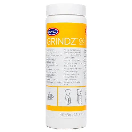 Urnex GRINDZ Grinder Cleaning Tablets (430g Jar)