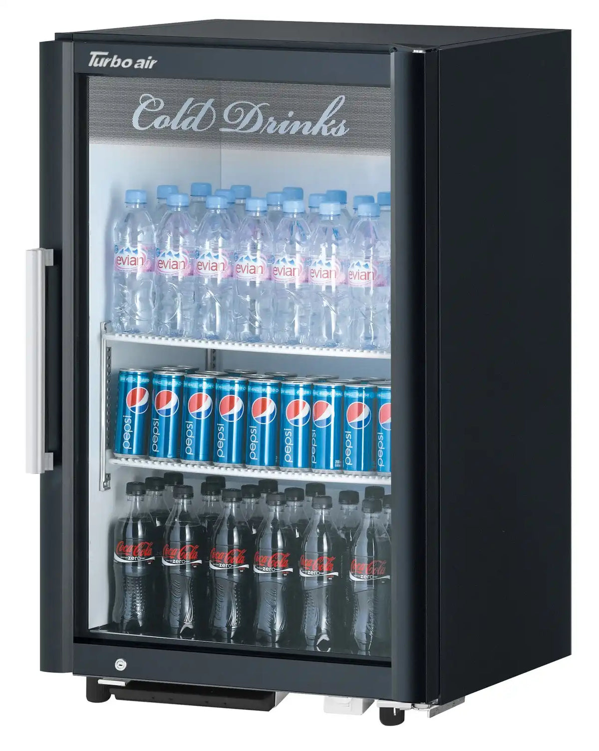 Turbo Air TGM-7SDW-N6 - 6.2 cu. ft. Glass Door Merchandiser
