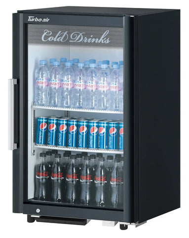 Turbo Air TGM-7SDW-N6 - 6.2 cu. ft. Glass Door Merchandiser