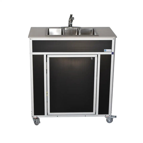 Monsam NSF Certified Portable 3-Compartment Sink