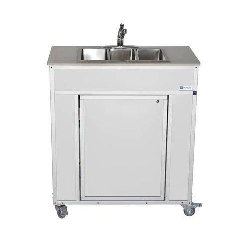 Monsam NSF Certified Portable 3-Compartment Sink