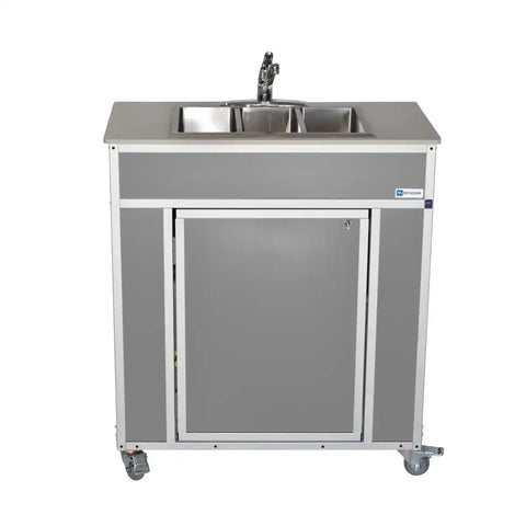 Monsam NSF Certified Portable 3-Compartment Sink
