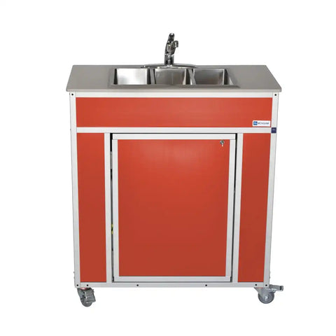 Monsam NSF Certified Portable 3-Compartment Sink