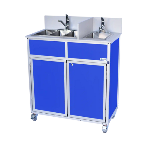 Monsam NSF Certified Portable 4-Basin Sink