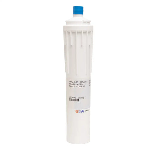 Omnipure C-15 - 1 Micron CTO Carbon Block Filter Cartridge ELF 15" - CTO-Q Replacement Alternative