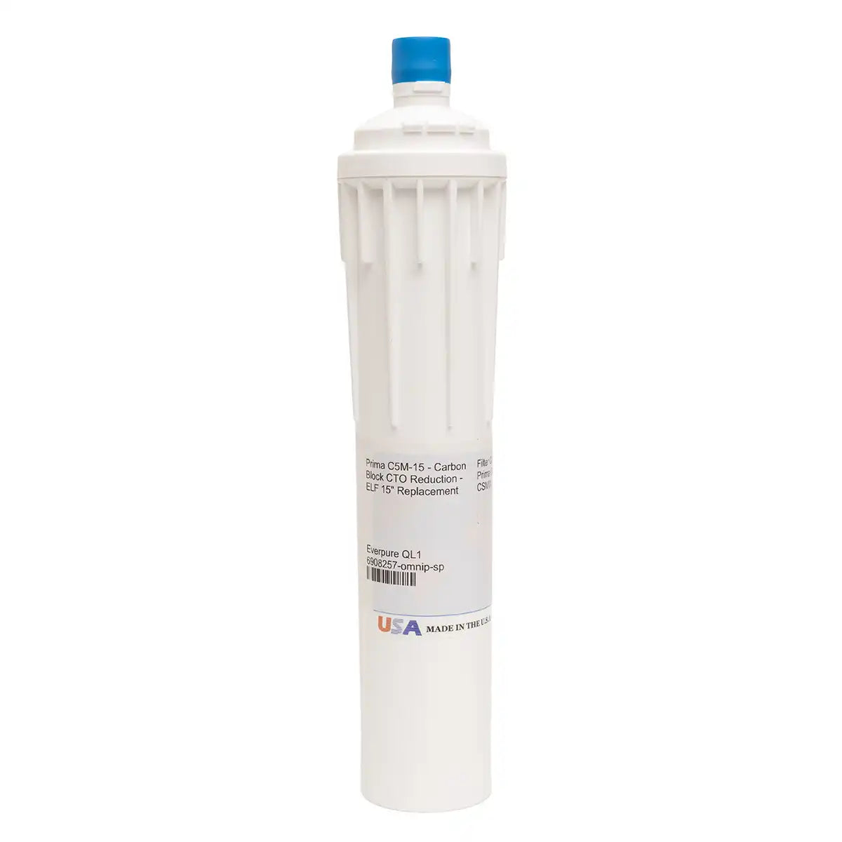 Omnipure C5M-15 - 5 Micron CTO Carbon Block Filter Cartridge ELF 15"
