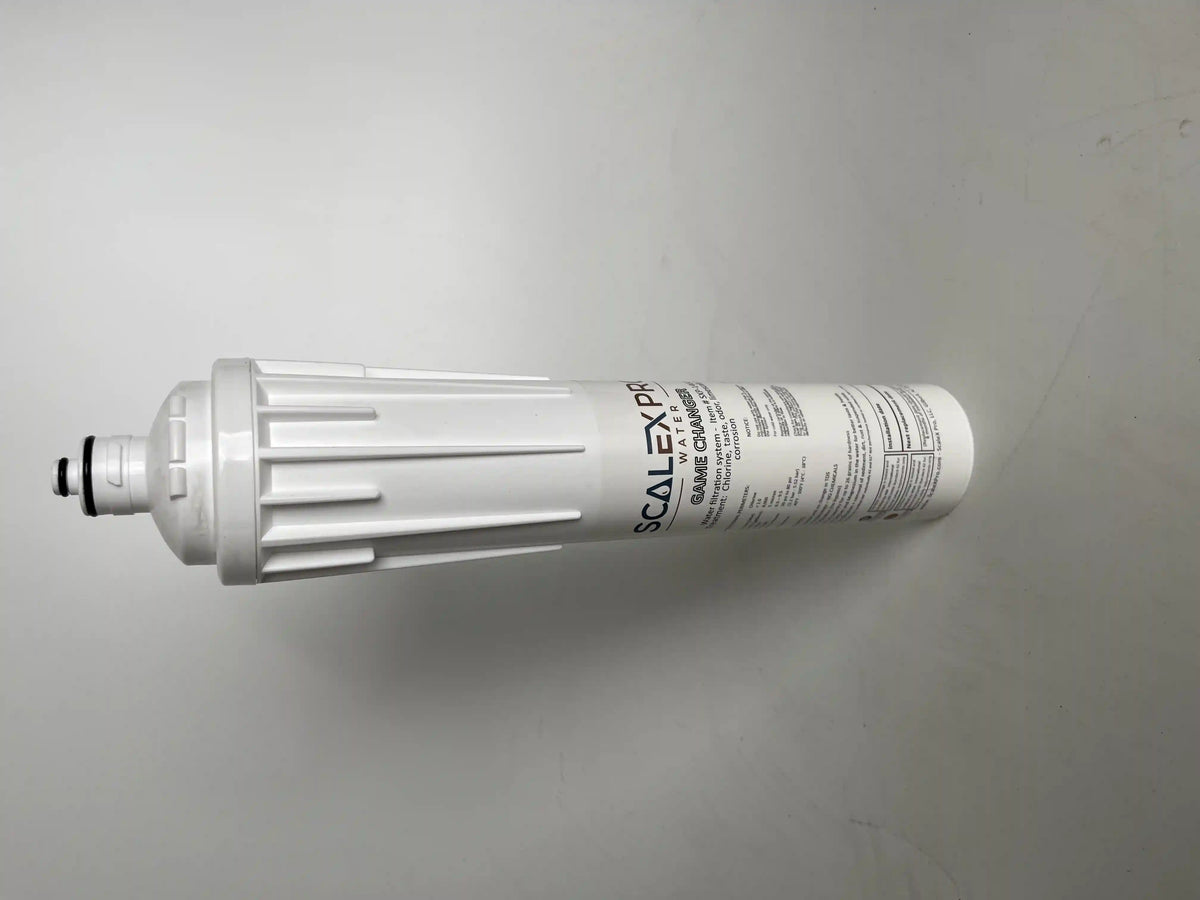 ScaleX Pro Game Changer - 15in Quick Twist Water Filter Replacement Cartridge - CTO and Scale Inhibiting