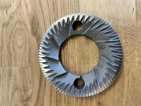 USED - EXCELLENT | Premium Cast Steel Burrs for Mahlkonig Peak & E80 and Ditting 804/807 (Replaces 103993)