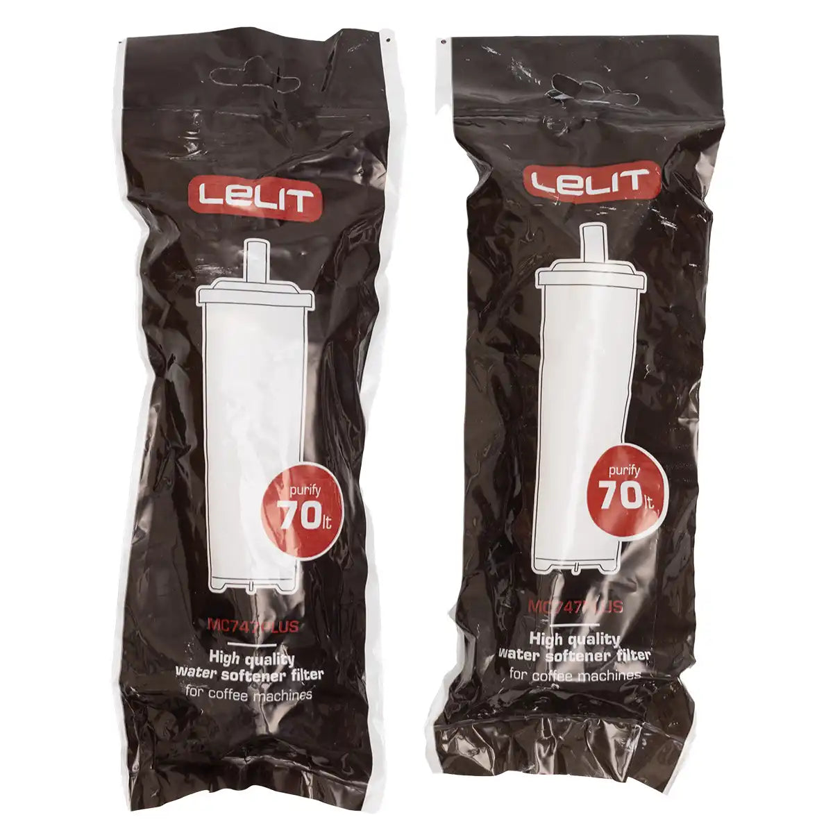 Lelit MC747 Plus In-Tank Water Softener / Particle Filter (70L, 2-pack)