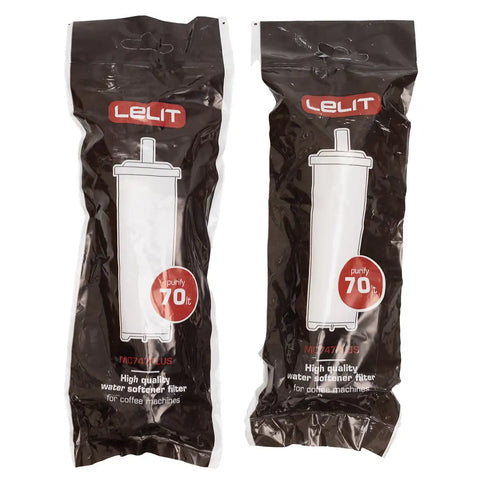 Lelit MC747 Plus In-Tank Water Softener / Particle Filter (70L, 2-pack)