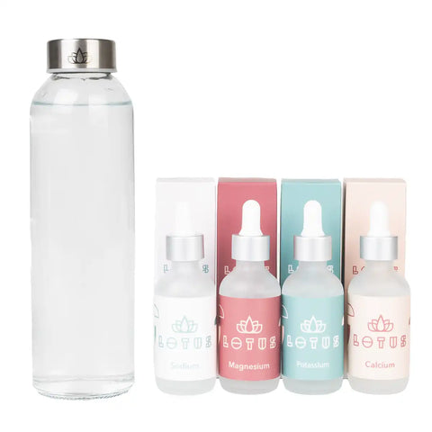 Lotus Coffee Water Mixing Bottle (450ml)