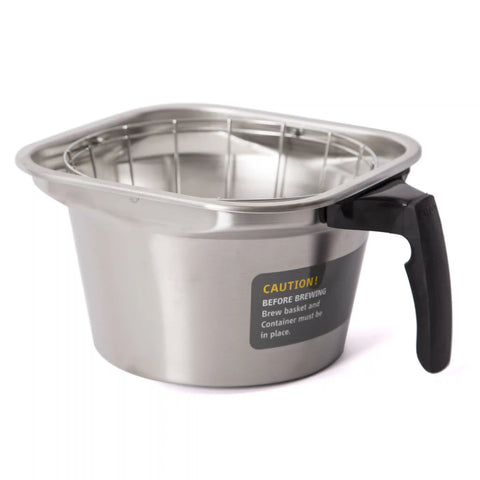 Fetco B001280B1 16 in. x 6 in. Stainless Steel Brew Basket