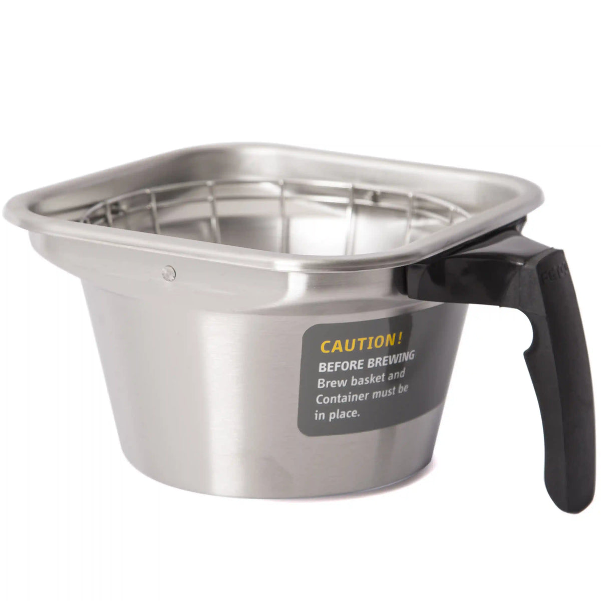 Fetco B003218B1 13 in. x 5 in. Stainless Steel Brew Basket