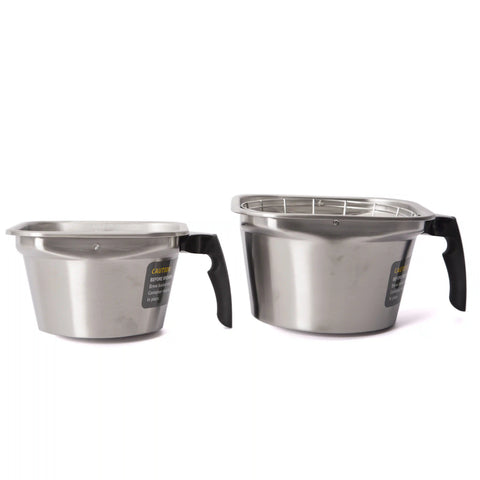 Fetco B001280B1 16 in. x 6 in. Stainless Steel Brew Basket