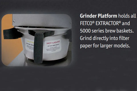 Fetco GR-2.2 - Portion Controlled Coffee Grinder - Dual Hopper