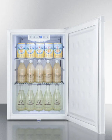 Summit FF31L7 NSF-7 Commercial Mini Fridge – Compact Refrigerator for Coffee Carts & Espresso Bars
