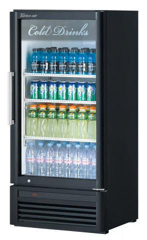 Turbo Air TGM-10SDW-N6 8.12 cu. ft. Glass Door Merchandiser