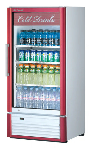 Turbo Air TGM-10SDW-N6 8.12 cu. ft. Glass Door Merchandiser
