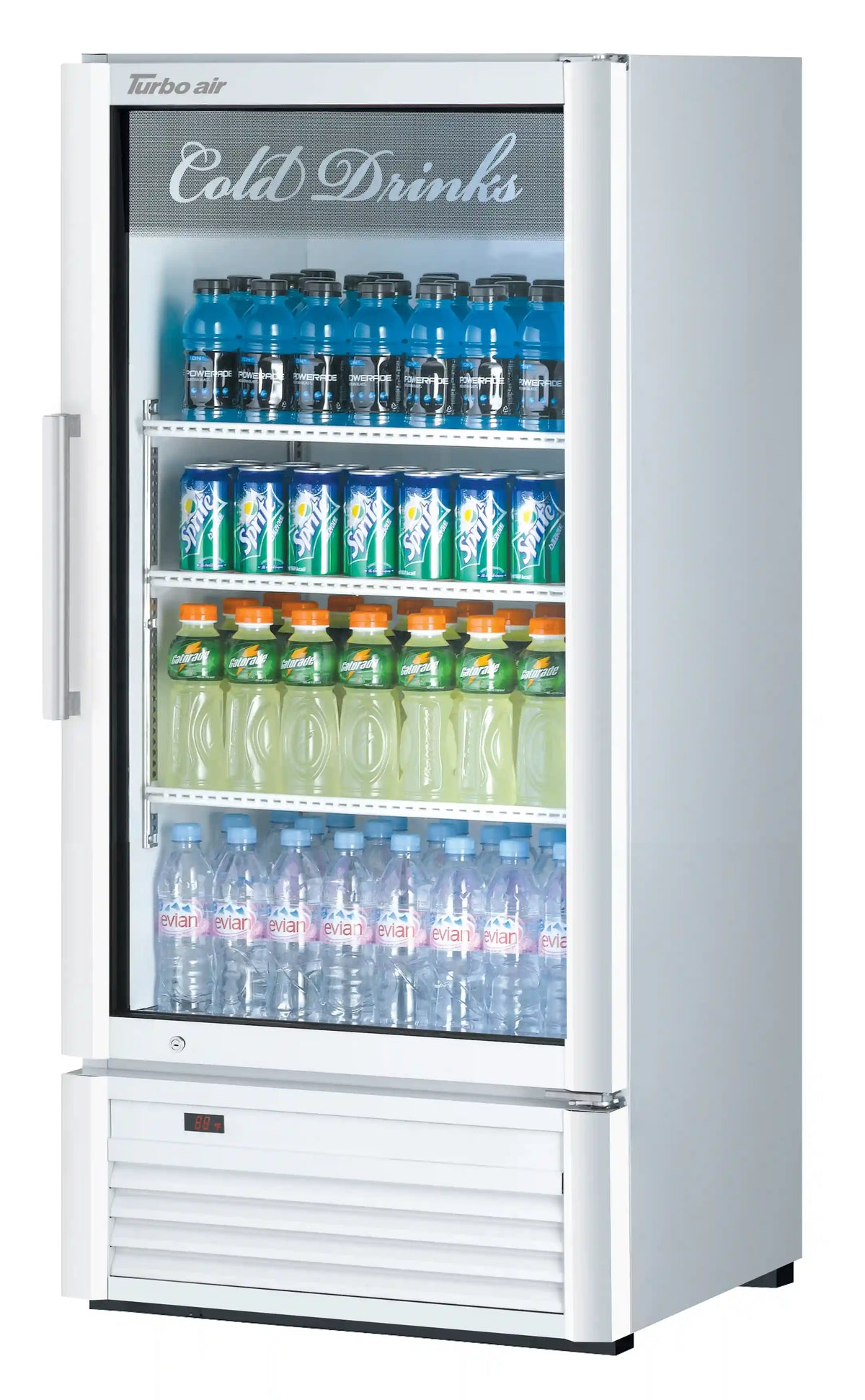 Turbo Air TGM-10SDW-N6 8.12 cu. ft. Glass Door Merchandiser