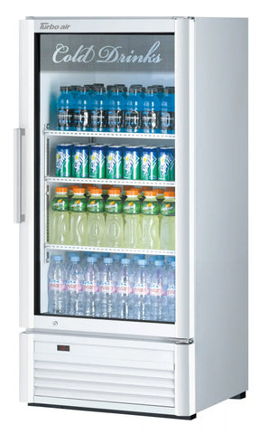 Turbo Air TGM-10SDW-N6 8.12 cu. ft. Glass Door Merchandiser