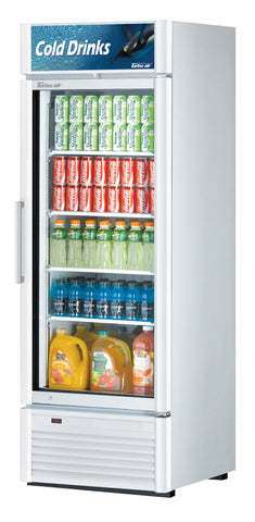 Turbo Air TGM-23SDW-N6 19.4 cu. ft. Glass Door Merchandiser