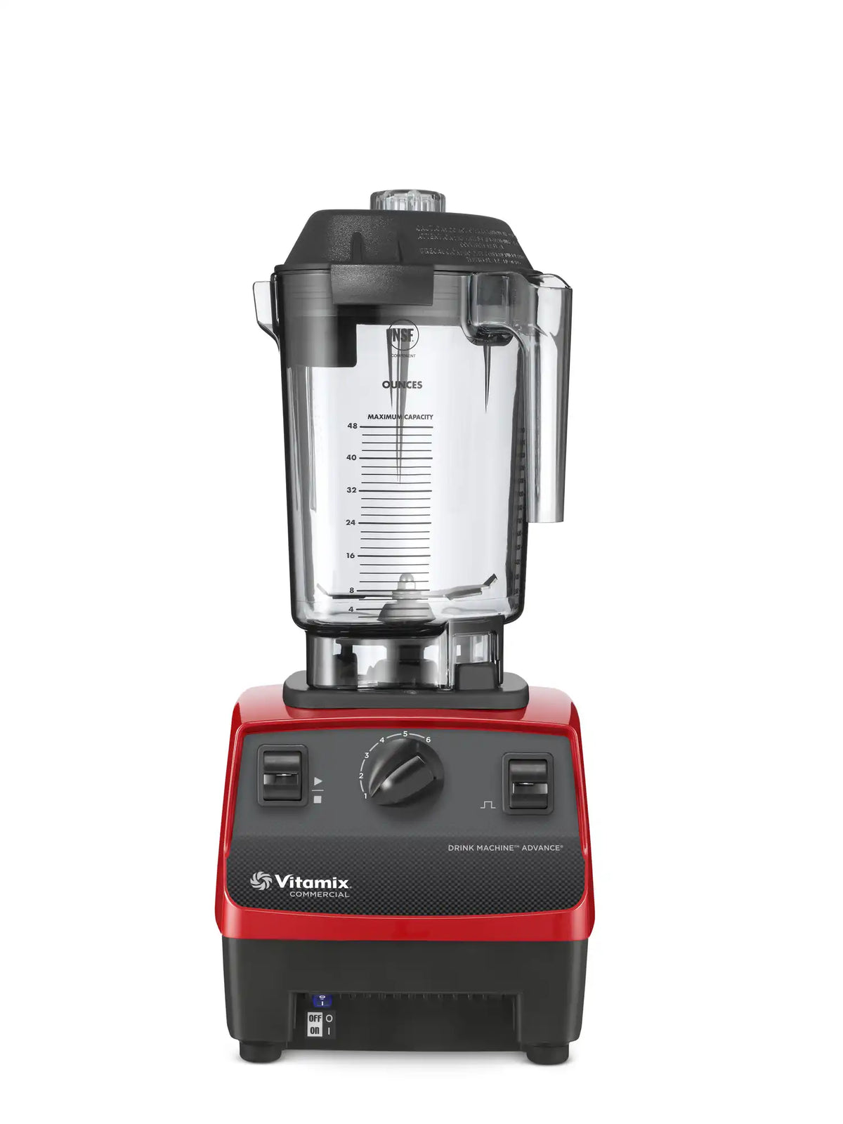 Vitamix 62825 Drink Machine Advance Red - 48 oz - 2.3 hp - NEW VERSION